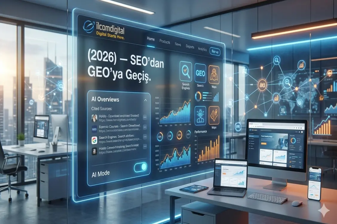 GEO Stratejileri: 2026’da Google AI Overviews’ta Kaynak Olmak