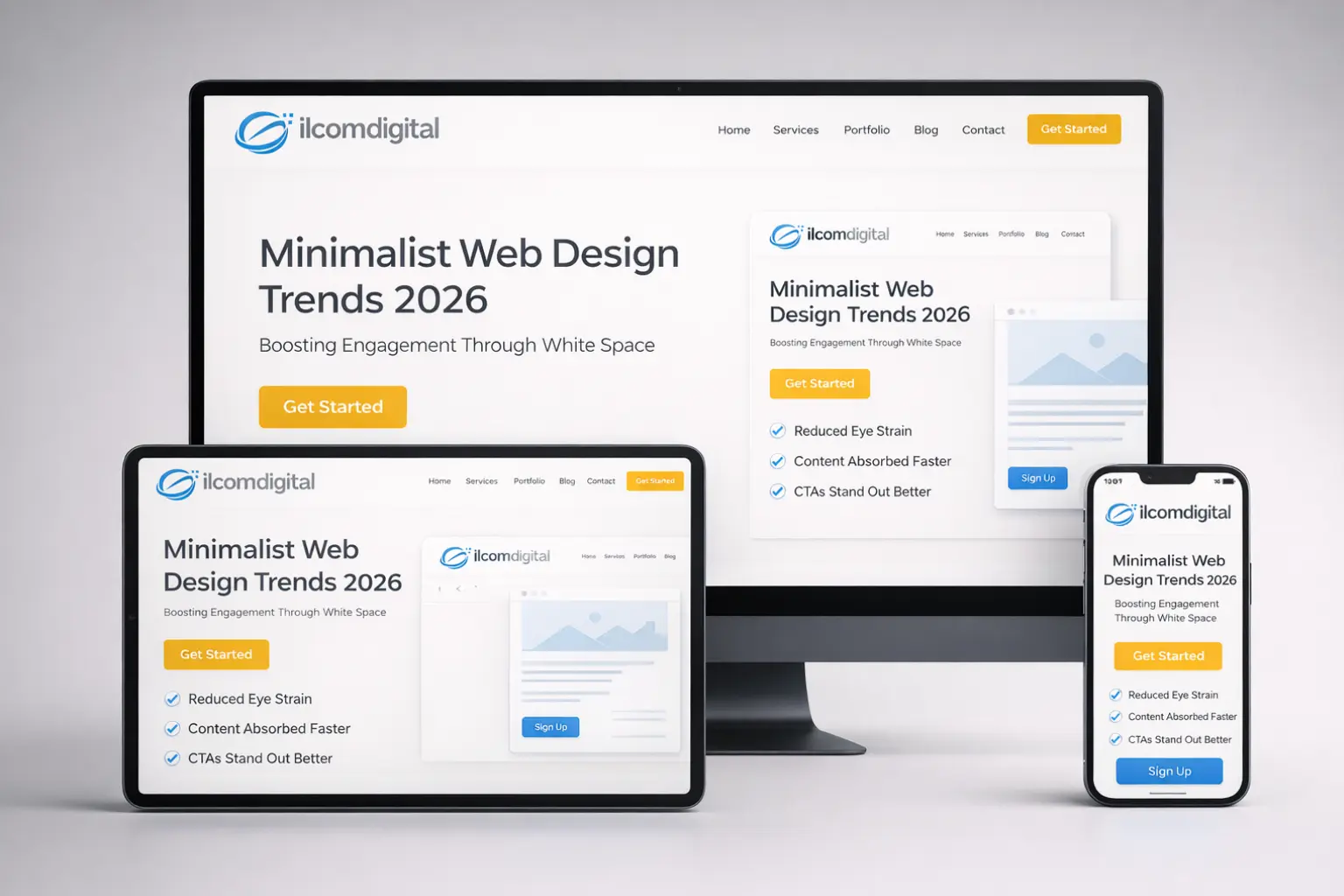 how minimalism is evolving in web design