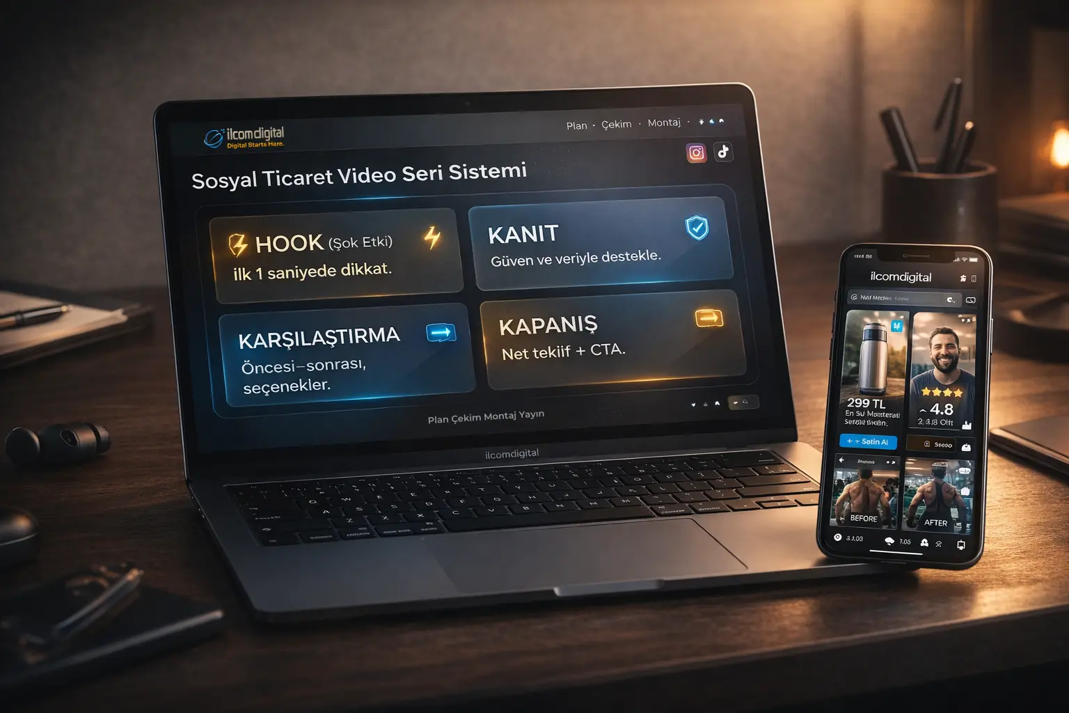 Instagram TikTok satış artırma video stratejisi