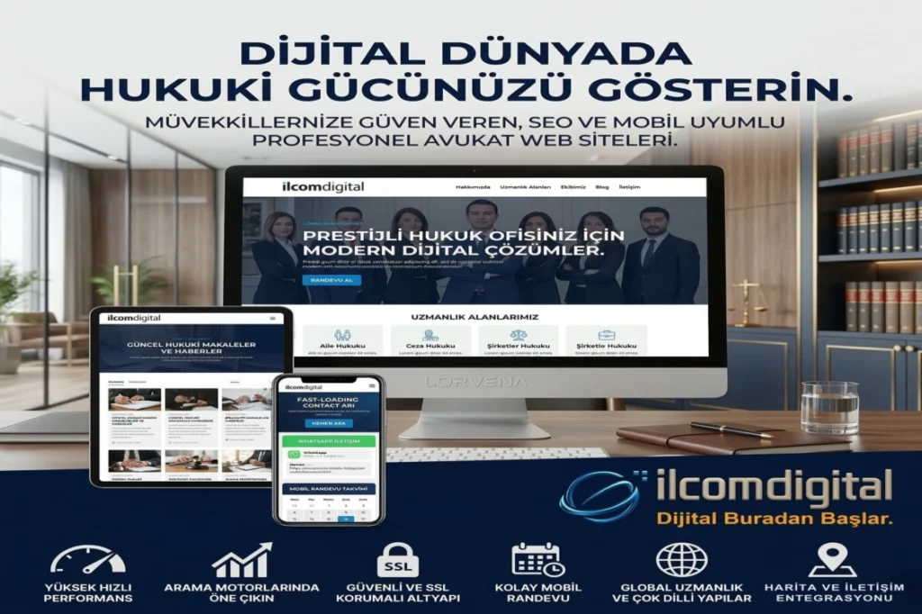 avukat web sitesi tasarımı