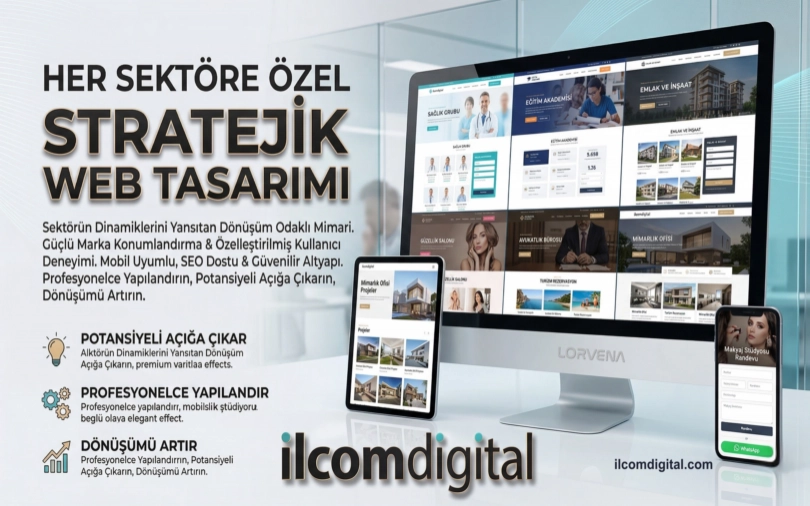 Sektöre Özel Web Sitesi Tasarımı ile 2026’da Google’da Büyü