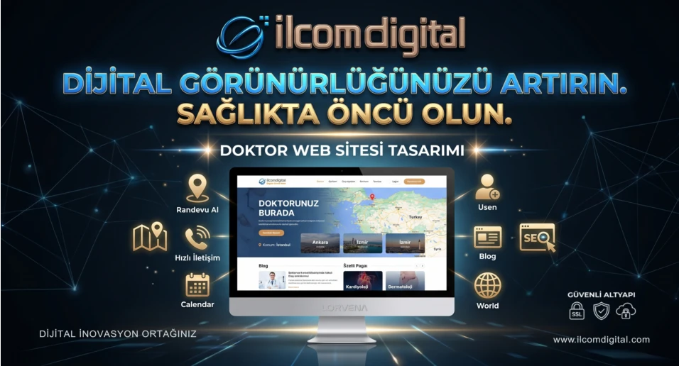 profesyonel doktor web sitesi tasarımı